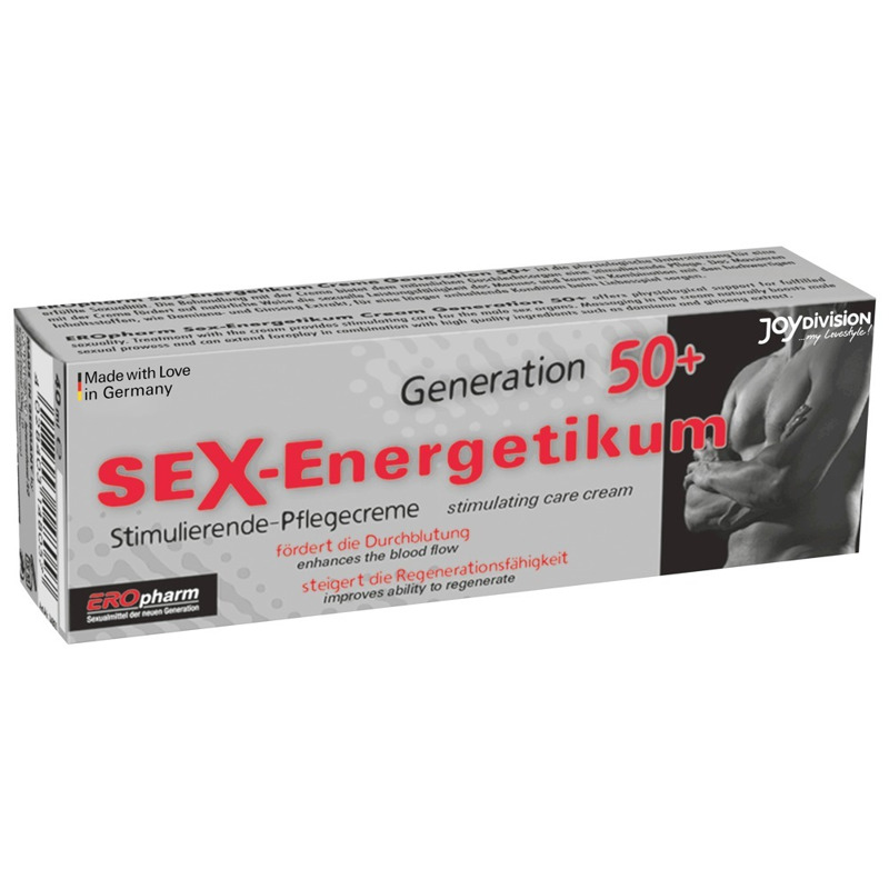 Крем эрекционный JOY Division Sex Energetic 50+ Sexenergy Cream, 40 мл