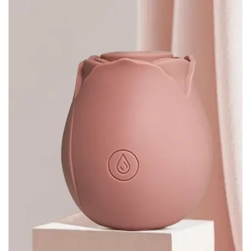 Вакуумный стимулятор клитора в виде розы Sweet Em Velvet Lure, розовый