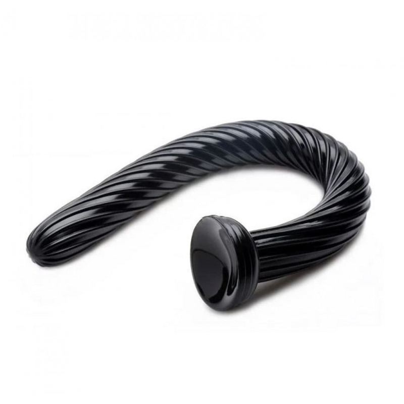 Анальный плаг для фистинга Ribbed Anal Snake 48,2 см