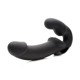 Безремневый страпон с пультом Urge Strapless Strap-On Vibrator черный