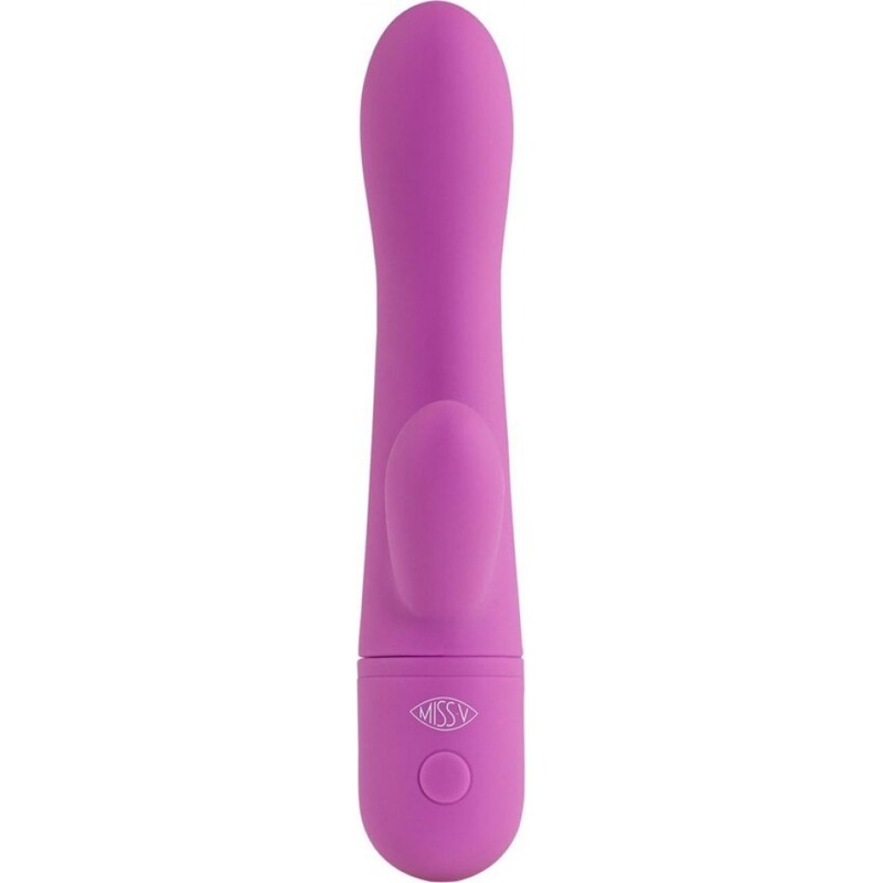 Вибратор-кролик Babe Pretty Violet Miss V, фиолетовый