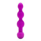 Анальные шарики с пультом, 2 мотора B-Vibe TRIPLET ANAL BEADS, фуксия