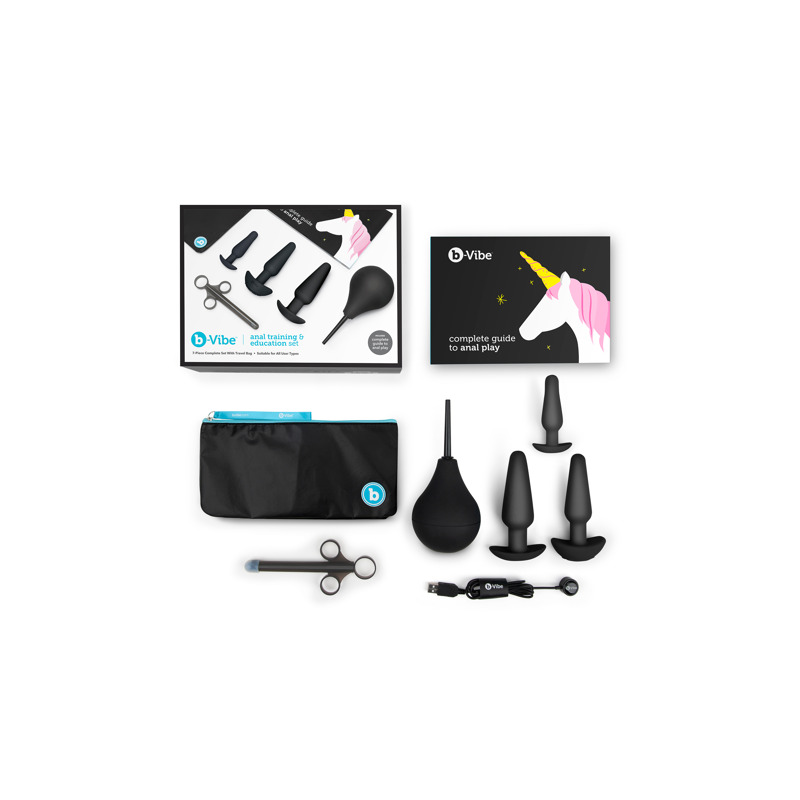 Набор анальных игрушек anal training kit & education B-Vibe, 7 предметов