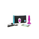 Анальная пробка с вибрацией b-Vibe Novice Plug Fuchsia, розовая