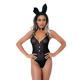 Костюм кролика Daring Intimates Classic Bunny, 3 предмета, черный, S/M