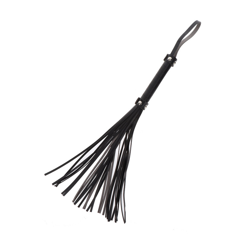 Плеть-флоггер Taboom Large Whip черная, 45 см