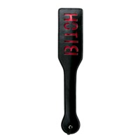 Паддл с надписью Bitch от Easy Toys, черный с красным, 33 см
