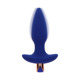 Анальная пробка с вибрацией Toy Joy Sparkle Buttplug с дистанционным управлением, синий