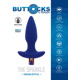 Анальная пробка с вибрацией Toy Joy Sparkle Buttplug с дистанционным управлением, синий