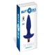 Анальная пробка с вибрацией Toy Joy Sparkle Buttplug с дистанционным управлением, синий