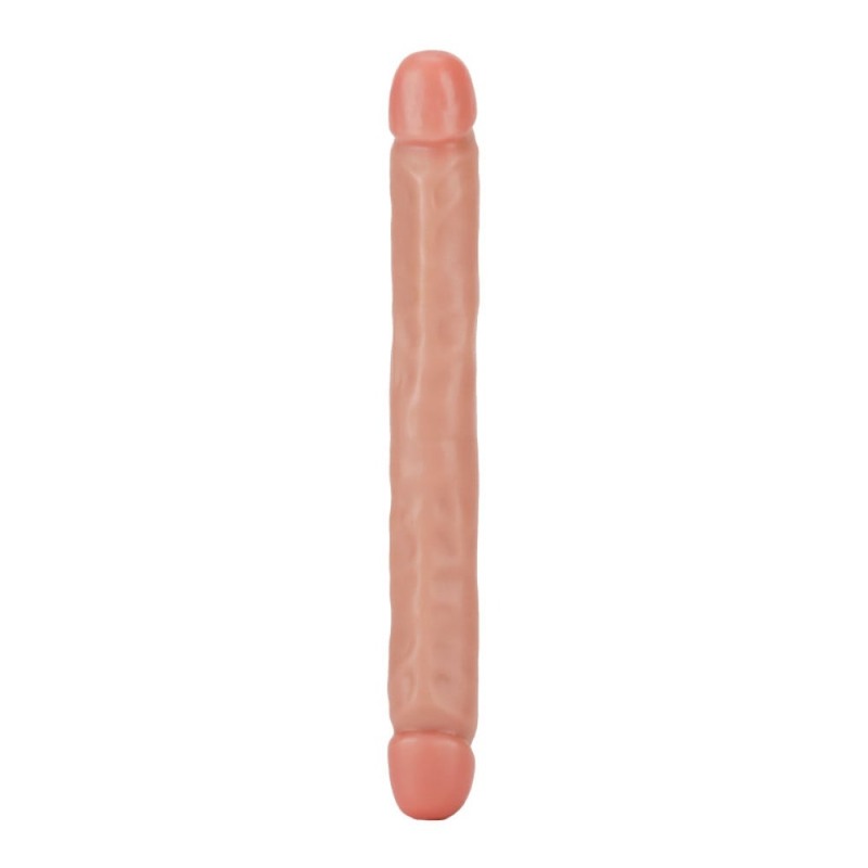 Фаллоимитатор двусторонний ToyJoy RealFeel Jr.Double Dong, бежевый