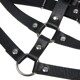 Портупея из искусственной кожи Star Night Leather Chest Harness Straps, черная