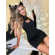 Сексуальный костюм Кошечки Star Night, черный (без коробки)
