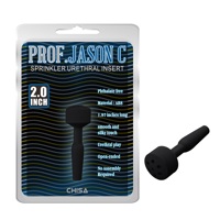 Катетер уретральный мужской Chisa Prof.Jason C Sprinkler Urethral Insert, черный