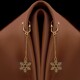 Украшения для клитора и половых губ non-pierced clitoral jewelry dangle with snowflake UPKO
