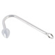 Крюк анальный металлический You2Toys Bondage Hook с кольцом для бондажа, серебристый