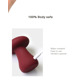 Вибратор для клитора в форме грибочка Sweet Em Velvet Lure Коричневый