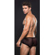 Трусы мужские M/L Envy, из сеточки, черные