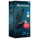 Массажер простаты размер L, XPANDER X4+ rechargeable PowerRocket, черный, 11.5 см