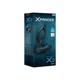 Массажер простаты, размер S, XPANDER X2 черный, 9.5 см х 4.1 см