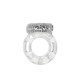 Эрекционное кольцо Medica-Group Vibration Ring с вибрацией, прозрачный