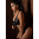 Трусики бразильяны на молнии Daring Intimates Brazilian Wetlook , черный, S