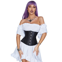 Корсет Star Night Corset с крючками и шнуровкой, черный, M (без коробки)