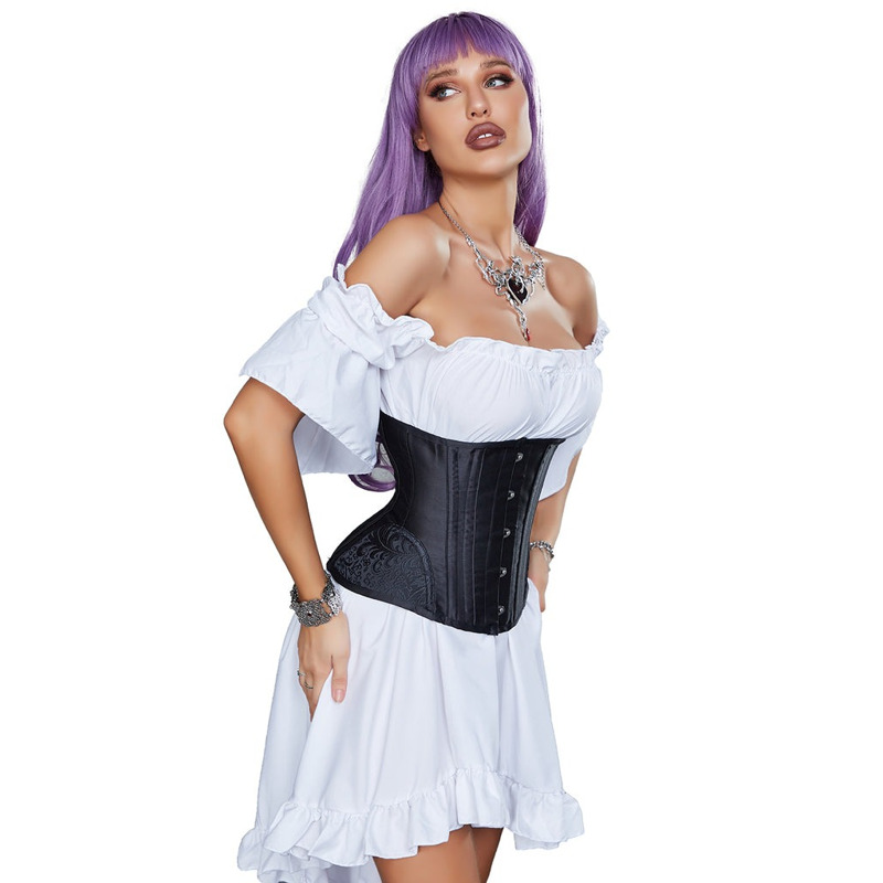 Корсет Star Night Corset с крючками и шнуровкой, черный, M (без коробки)