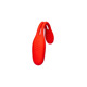 Гибкий вибратор для пар Every Night Toys Flexible с двумя моторчиками, красный