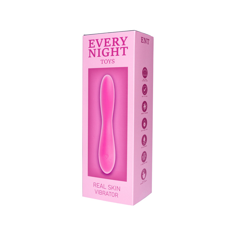 Вибратор Every Night Toys для точки G, розовый