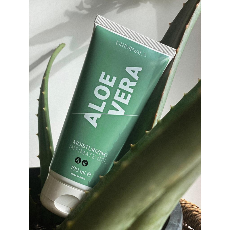 Лубрикант на водной основе Driminals Aloe Vera для чувствительной кожи, 100 мл