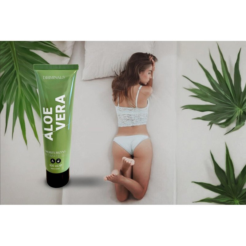 Лубрикант на водной основе Driminals Aloe Vera для чувствительной кожи, 100 мл
