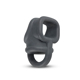 Эрекционное кольцо Boners с разделением яичек, серое