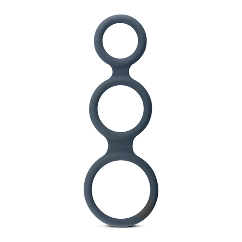 Тройное силиконовое кольцо Boners для пениса Triple Ring