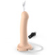 Кончающий фаллоимитатор Strap-On-Me Dildo Cum Flesh, диаметр 3,6см, силикон, насадка для страпона