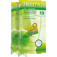 Презервативы с точечным рельефом латексные FREESTYLES со смазкой, 0.06 мм (цена за упаковку, 12 шт.) Презервативы с точечным рельефом латексные FREESTYLES со смазкой, 0.06 мм (цена за упаковку, 12 шт.)