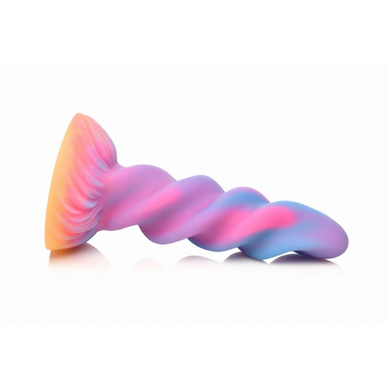 Фэнтезийный фаллоимитатор Creature Cocks Glow-in-the-Dark Unicorn Dildo