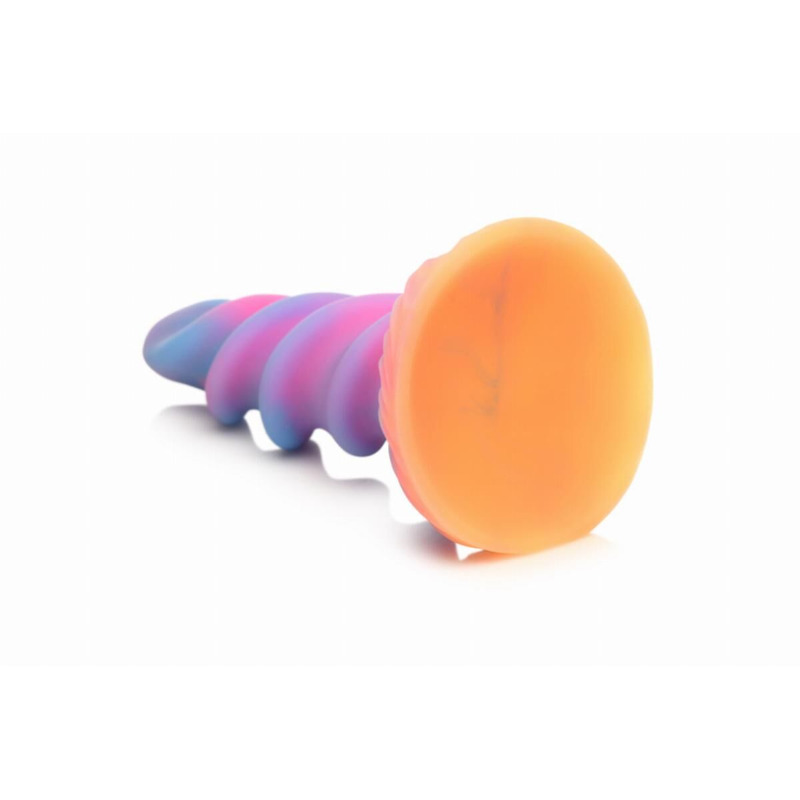 Фэнтезийный фаллоимитатор Creature Cocks Glow-in-the-Dark Unicorn Dildo
