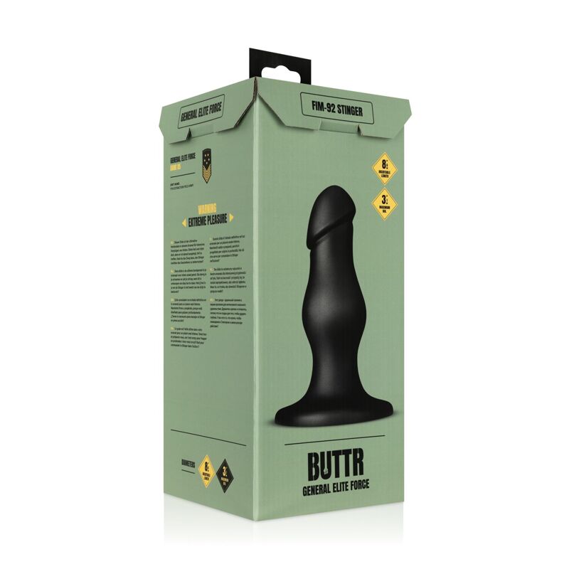 Анальная пробка BUTTR - FIM-92 Stinger Anal Dildo