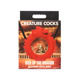 Эрекционное кольцо Creature Cocks Rise of the Dragon Silicone Penis Ring - Red