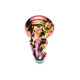 Фэнтезийный фаллоимитатор Creature Cocks Enchanting Rainbow Glass Dildo