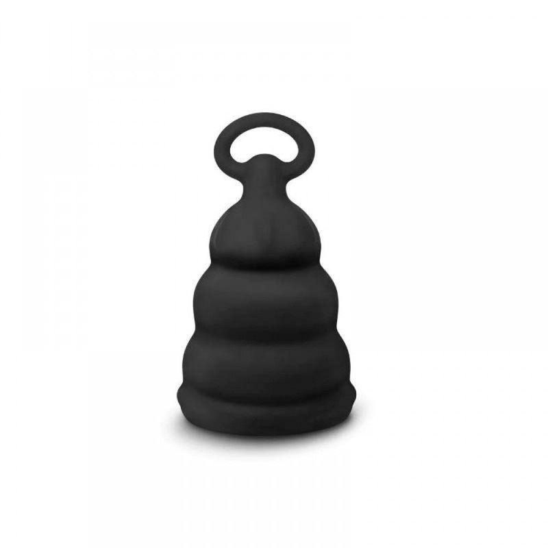 Менструальная чаша Gcup Gvibe, S, черная, 6 х 3.5 см