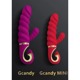 Вибратор кролик рельефный Gcandy MINI - Коралловый