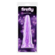 Фаллоимитатор конусообразный NS Novelties Firefly Siren светящийся в темноте, фиолетовый