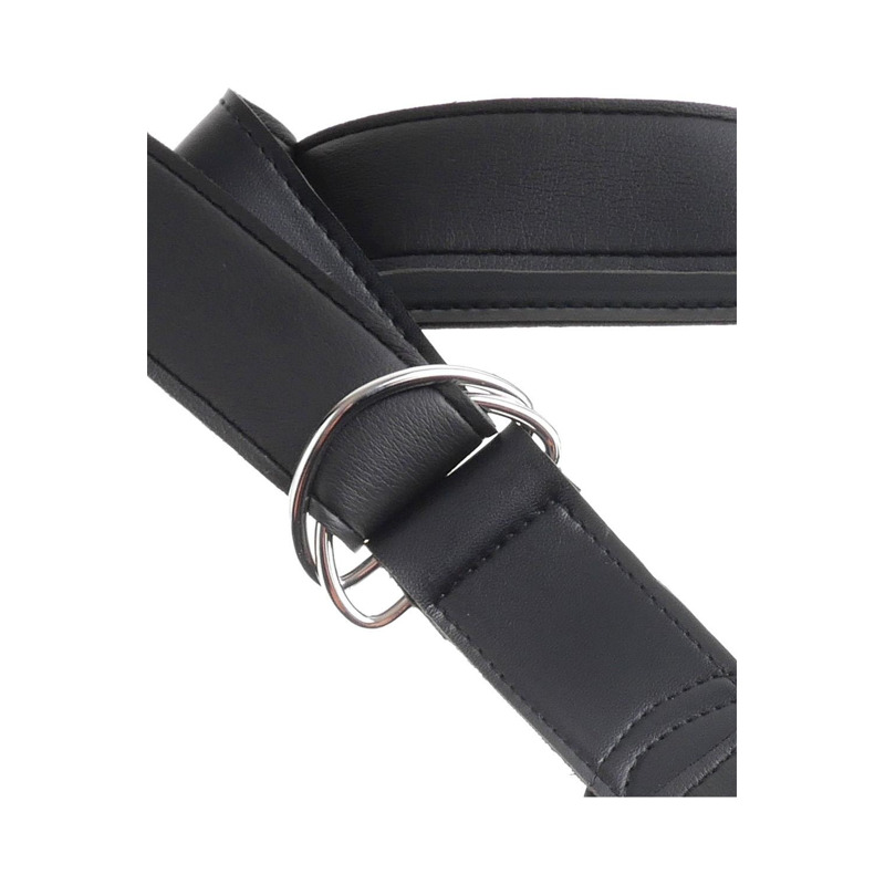 Ременная черная сбруя Pipedream King Cock Strap-On Harness с реалистичным фаллоимитатором, 20 см