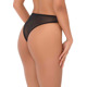 Трусики с цветочной аппликацией и открытым доступом Daring Intimates черный, S/M