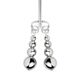 Зажимы для сосков и клитора Bedroom Fantasies: Nipple and Clitoris Clamps - Silver
