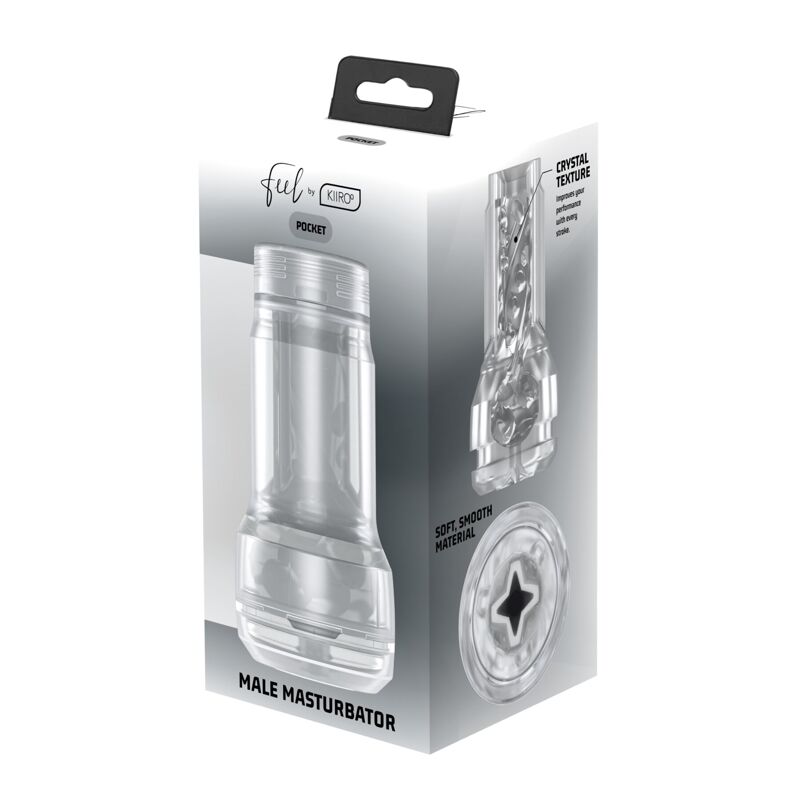 Мастурбатор Kiiroo Feel Pocket Crystal совместим с PowerBlow