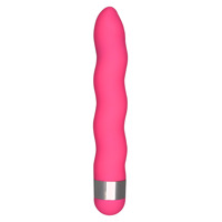 Универсальный вибратор в форме волны ToyJoy Funky Wave Viberette фиолетовый