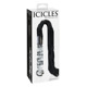 Фаллоимитатор-кнут Pipedream Icicles No 38 стекло и замш, 17 см